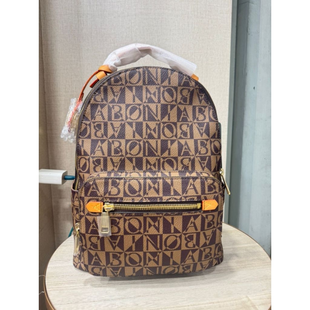 tas ransel bonia original backpack monogram new arrival - s