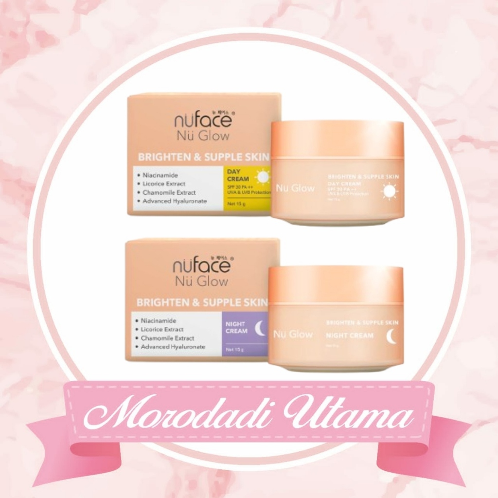 Nu Face Day & Night cream Brighten & supple skin
