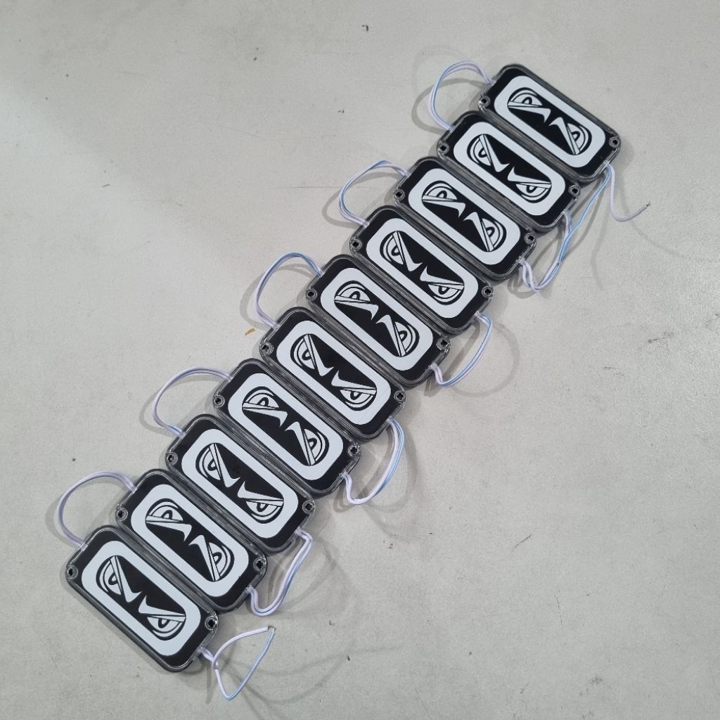 Led Devil's Eye B Variasi Kedip Motor Mobil Lampu Samping Truk 12V/24V