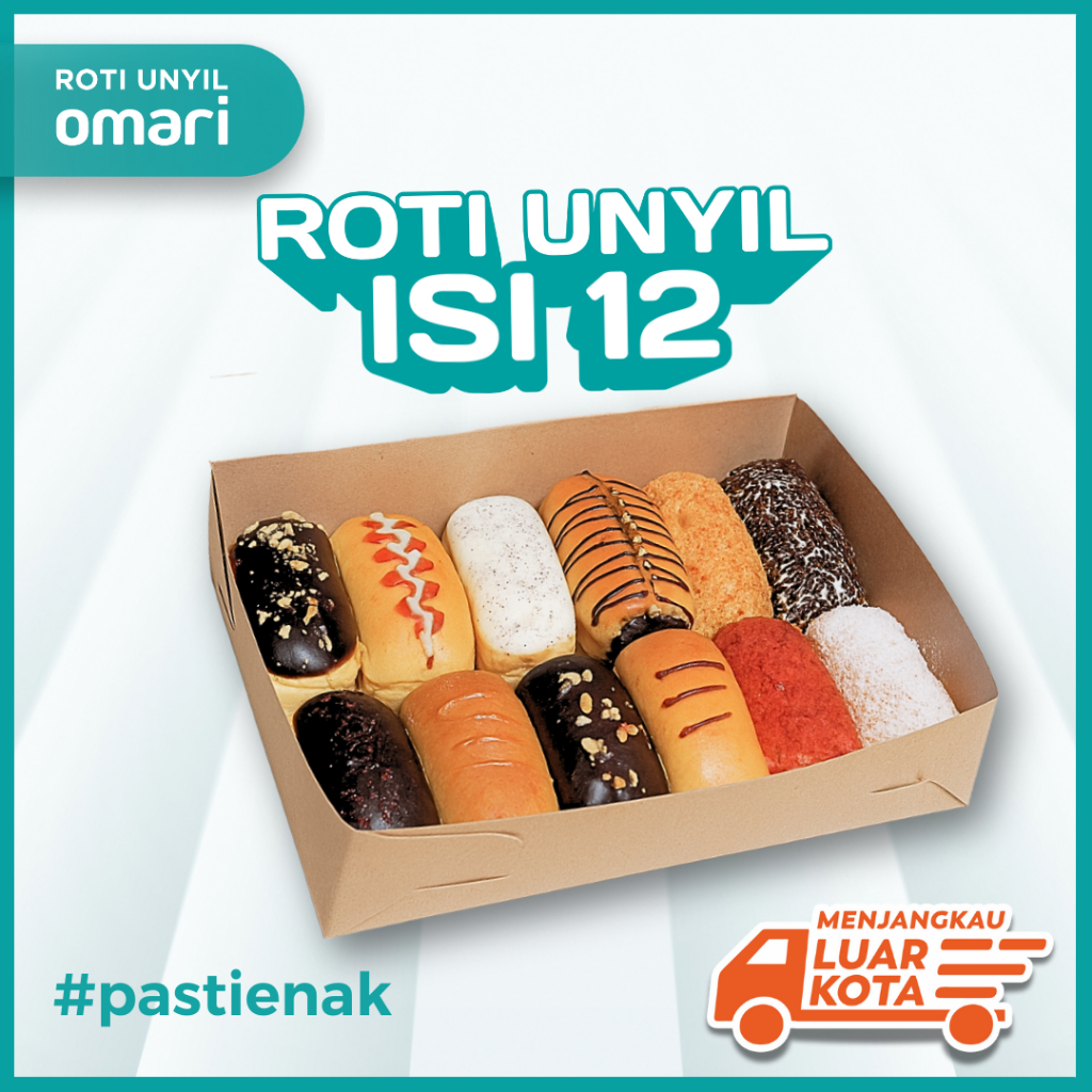 Roti Unyil Isi 12 Juara Rasa | Oleh-Oleh Khas Malang – Omari