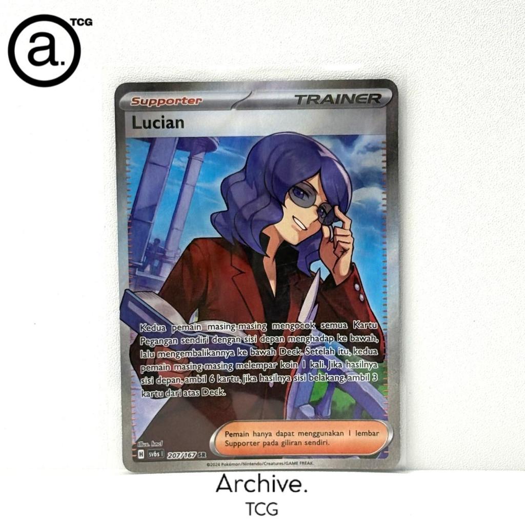 Lucian SR (207/167) Pokemon Indonesia ~ Topeng Transfigurasi SV6S