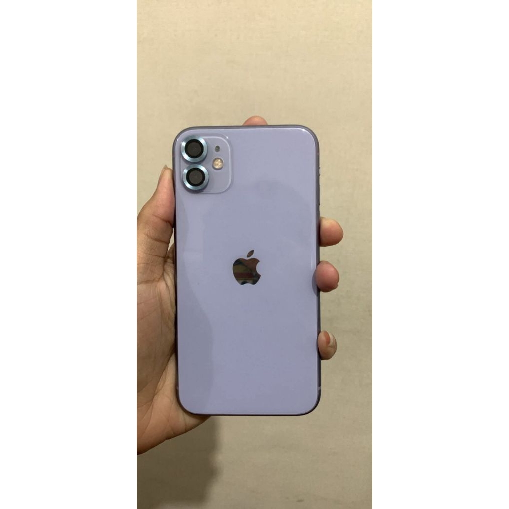 iphone 11 purple second inter 256gb no minus