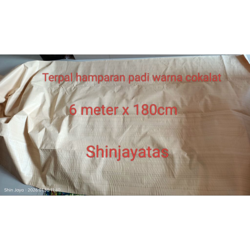 Terpal Hamparan Padi Tanpa Sambung