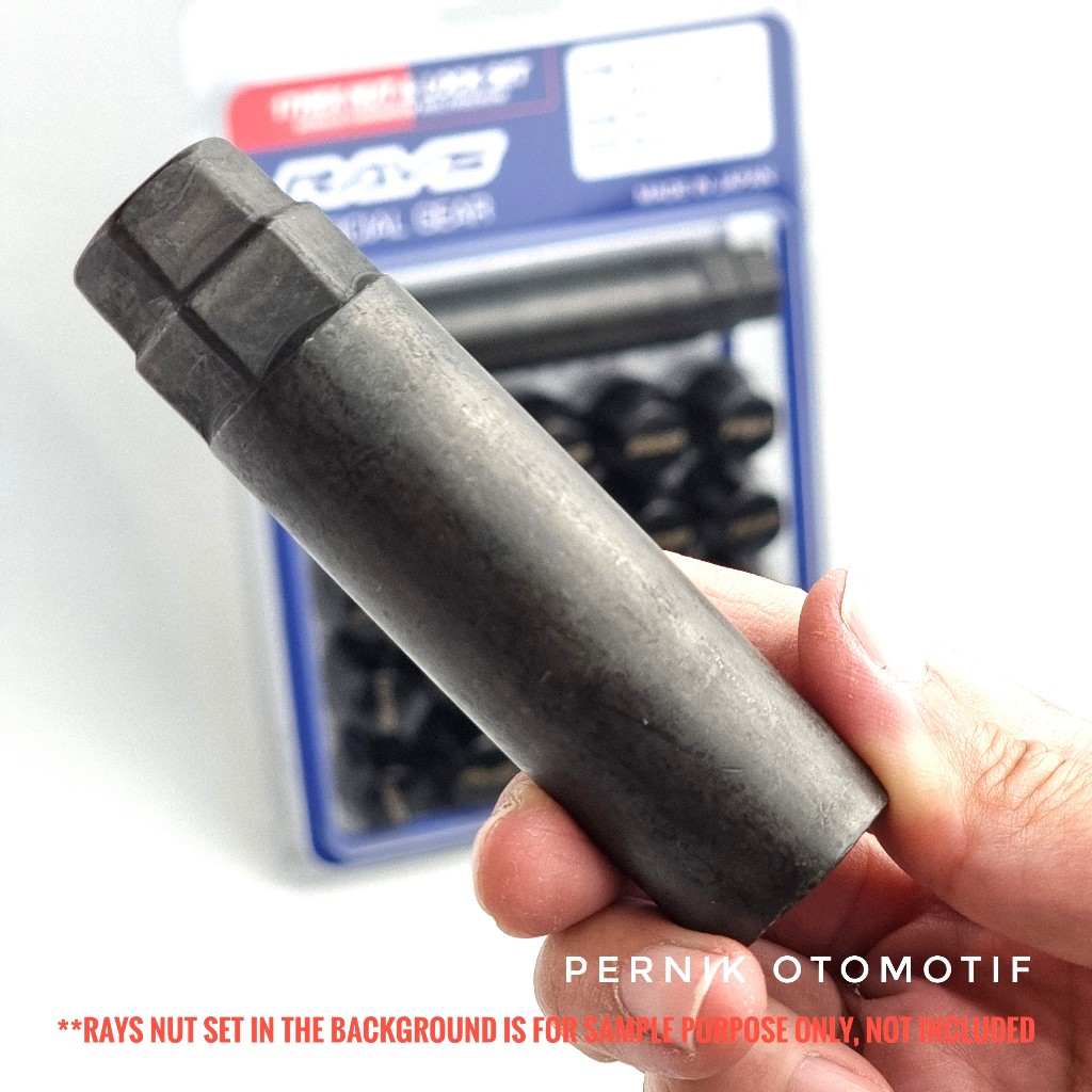 Spare Part Rays 17HEX Lock Nut Key / Socket Adapter Adaptor Baut Kunci Roda / Kunci Sok 17 Spare Par