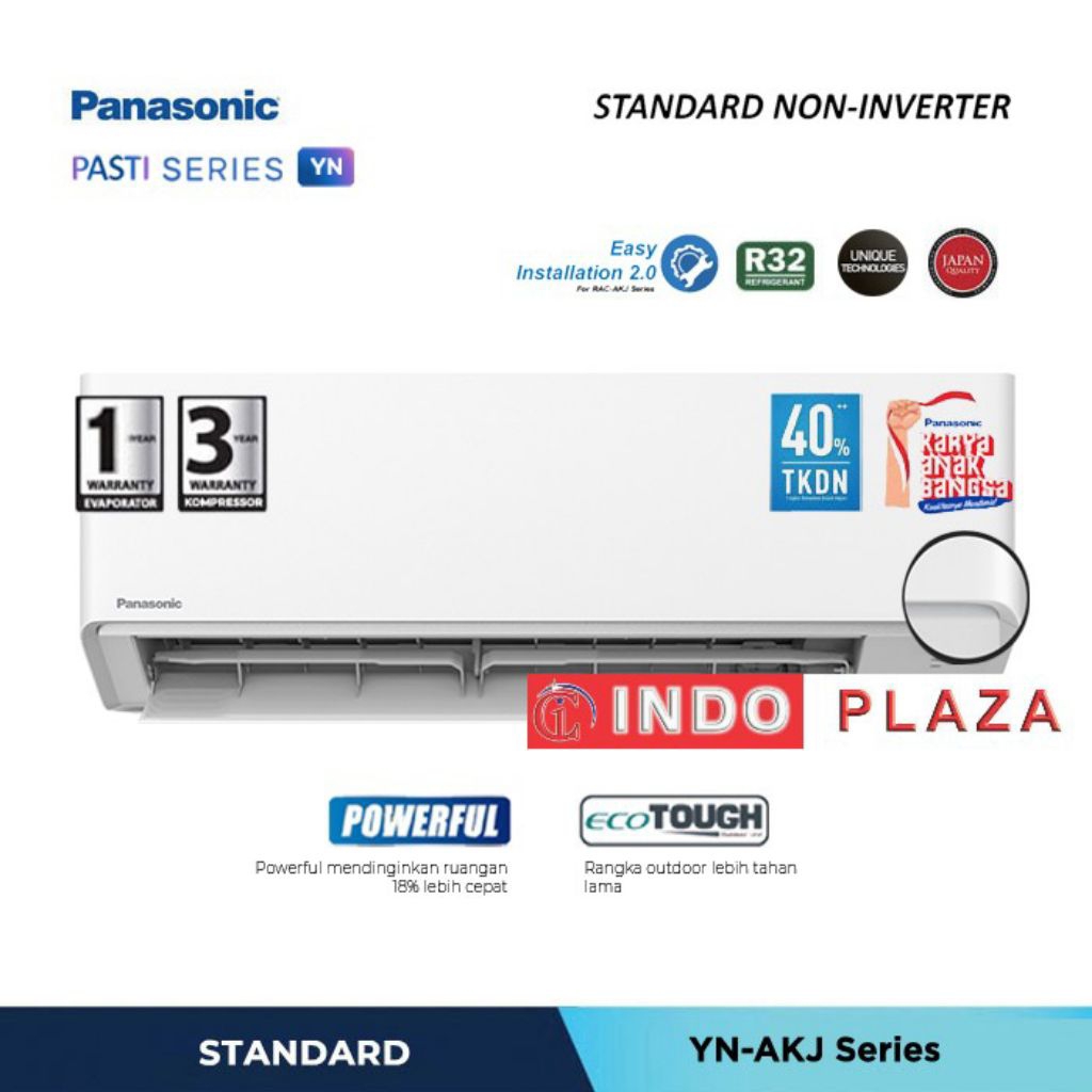 [KHUSUS MEDAN] AC PANASONIC SERIES YN AKJ 1/2PK | 3/4PK | 1PK | 1.5PK | 2PK MADE IN INDONESIA