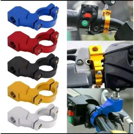 Breket Pangkon Spion Cnc Honda 2 Pcs Kanan Kiri