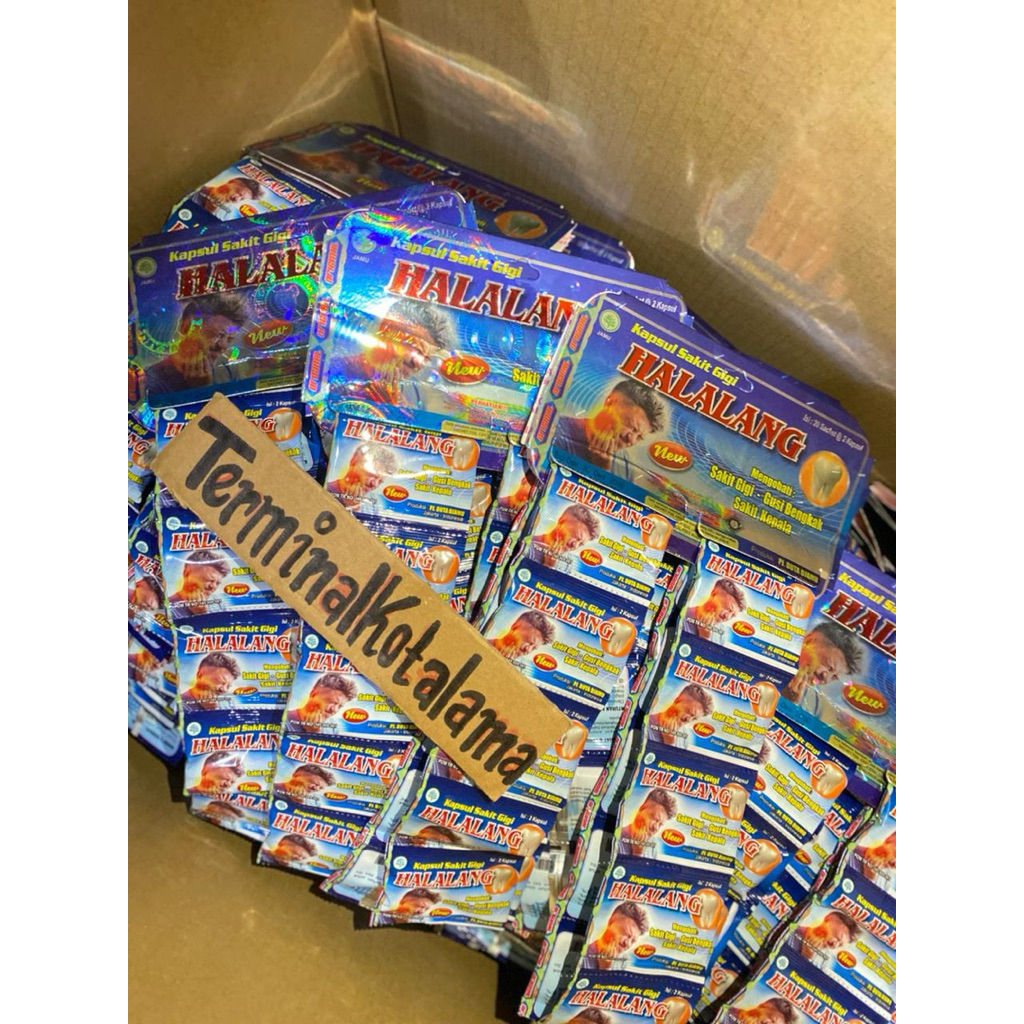 HALALANG SAKIT GIGI ORIGINAL JEMPOL