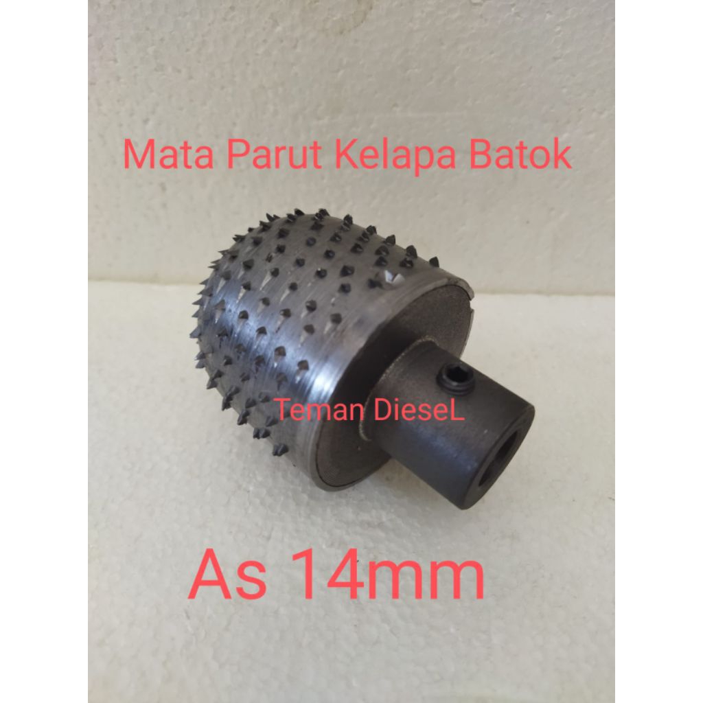 Mata Kukur Parutan Kelapa Mata Parut Kelapa as 14mm Full Besi