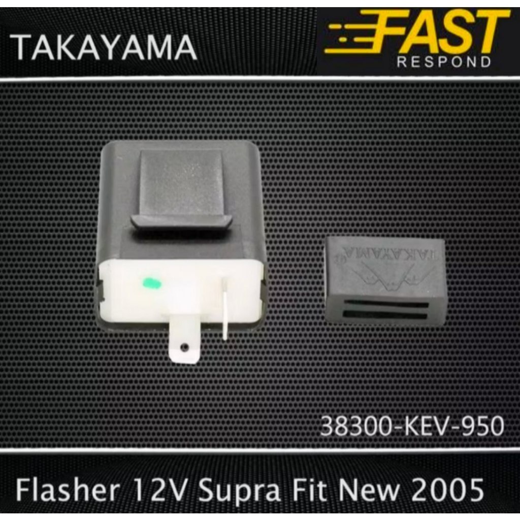 Flasher Tomsol Sen Sein Supra, Supra Fit New, Beat Scoopy Spafy Fi Asli BARU Takayama