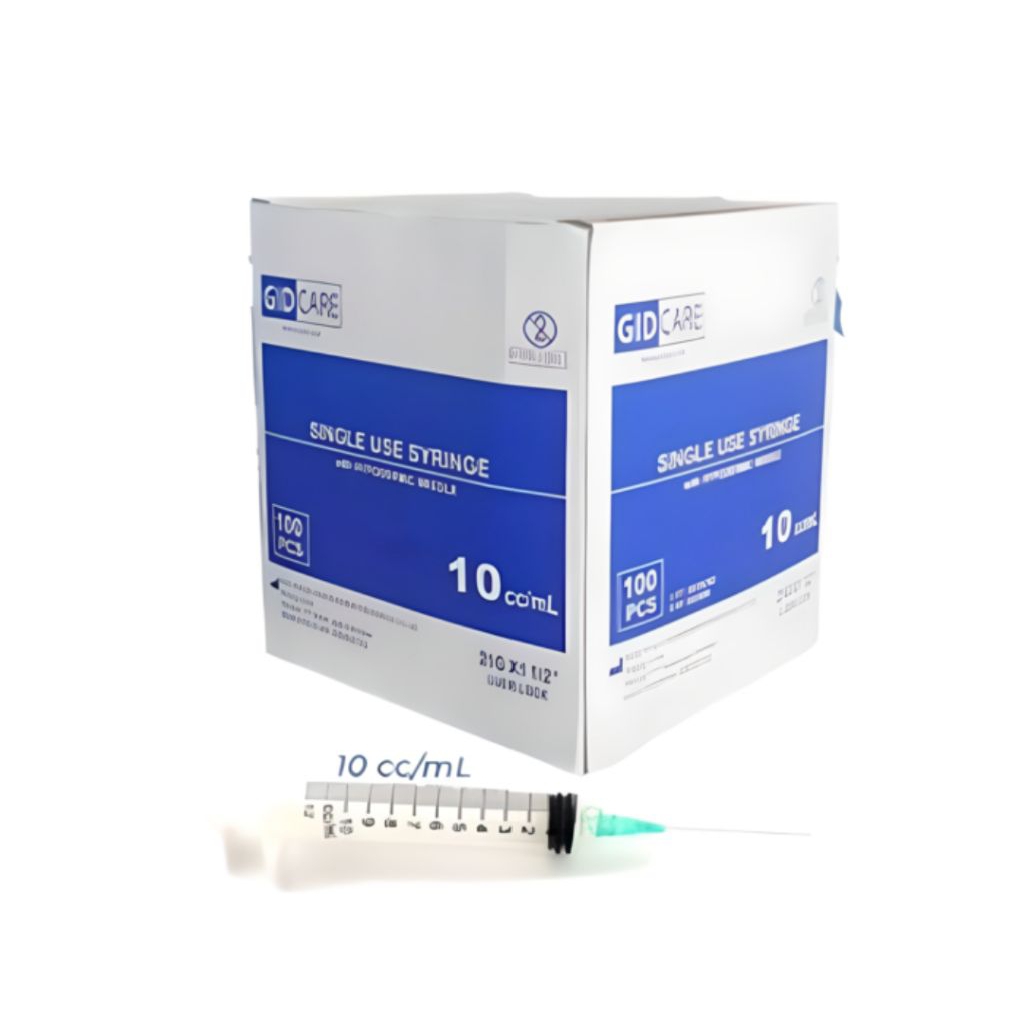 Disposable Syringe 10cc/ml GIDCARE
