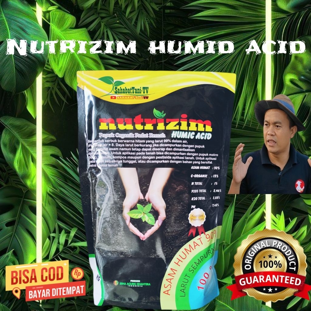 PUPUK ORGANIK NUTRIZIM HUMID ACID 1Kg
