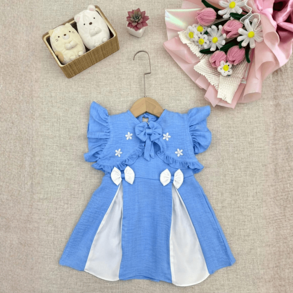 Baju Anak Perempuan 1 Tahun | Dress Anak Perempuan 1 Tahun - Rompi