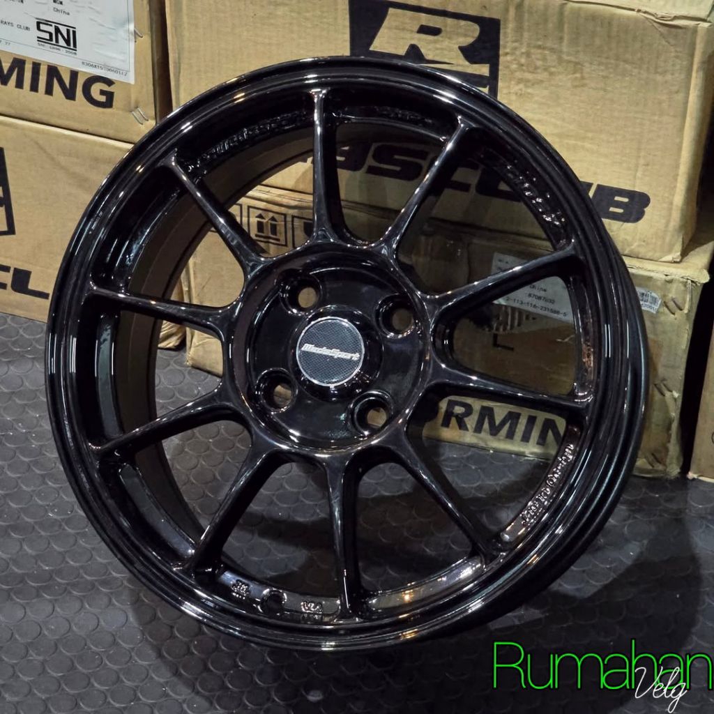 velg wedssport tc105x lebar 6,5 pcd 4x100 velg racing ring 15 untuk mobil agya ayla swift fronx brio