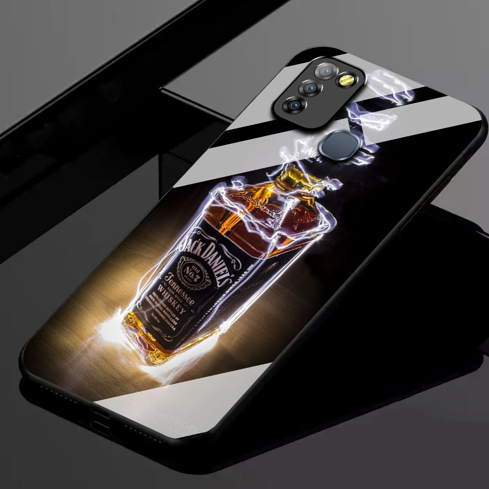 KK19 Softcase Glass Hp Terbaru For Infinix Smart 5/Smart 6 RAM 3 silikon Hp ada pelindung camera Cas