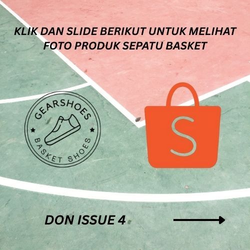 SEPATU BASKET GEARSHOES DON ISSUE 4 LOW ACHIEVE IT-DAY OF THE DEAD-LIGHTS OUT-UTAH JAZZ-TEAM VICTORY