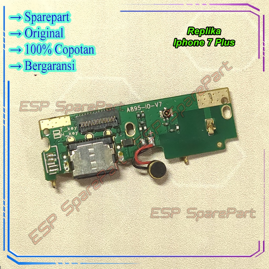 Board Charger Replika Iphone 7 Plus Papan konektor Cas / Casan Copotan