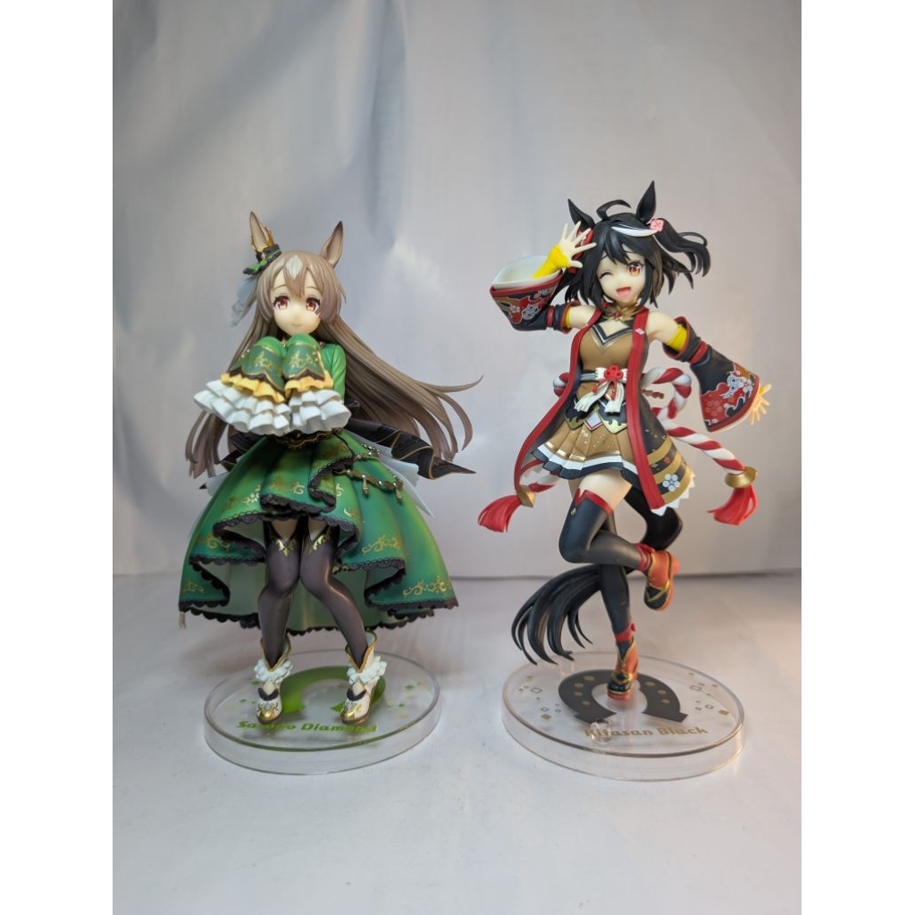 UMA MUSUME BANDAI ICHIBANKUJI SATONO DIAMOND VS KITASAN BLACK