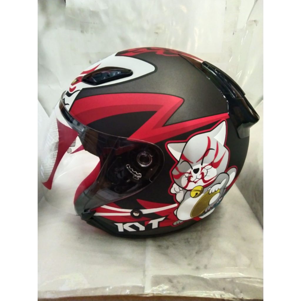Helm KYT DJ maru kabuki