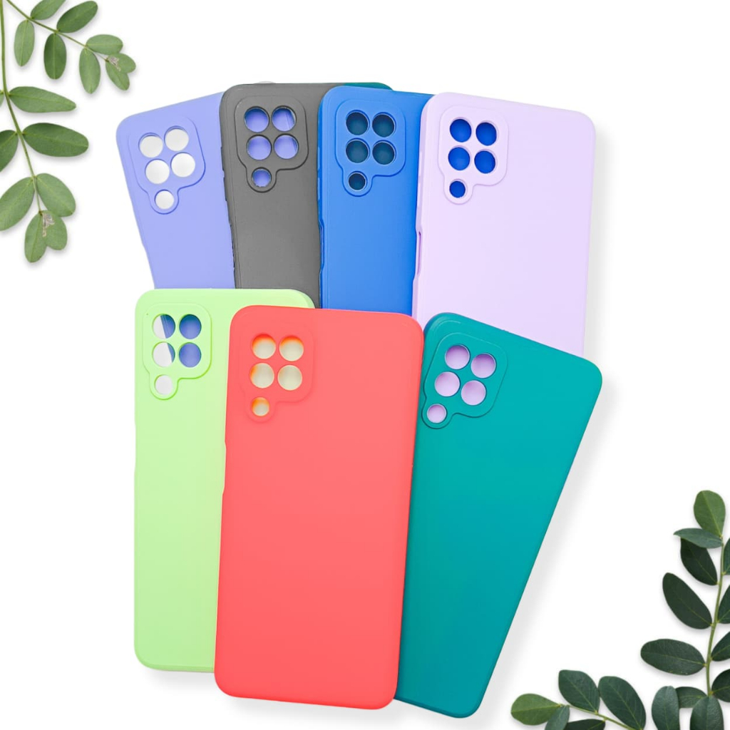 Softcase Vogue NC Silikon Case Candy Case Casing Lentur Bludru Anti Jamur Polos Samsung A12 M12