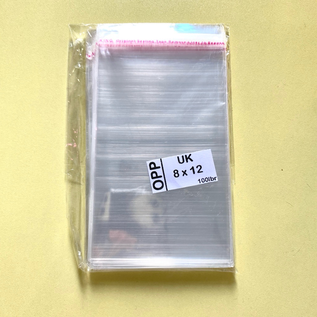 Plastik OPP Ukuran 8x12