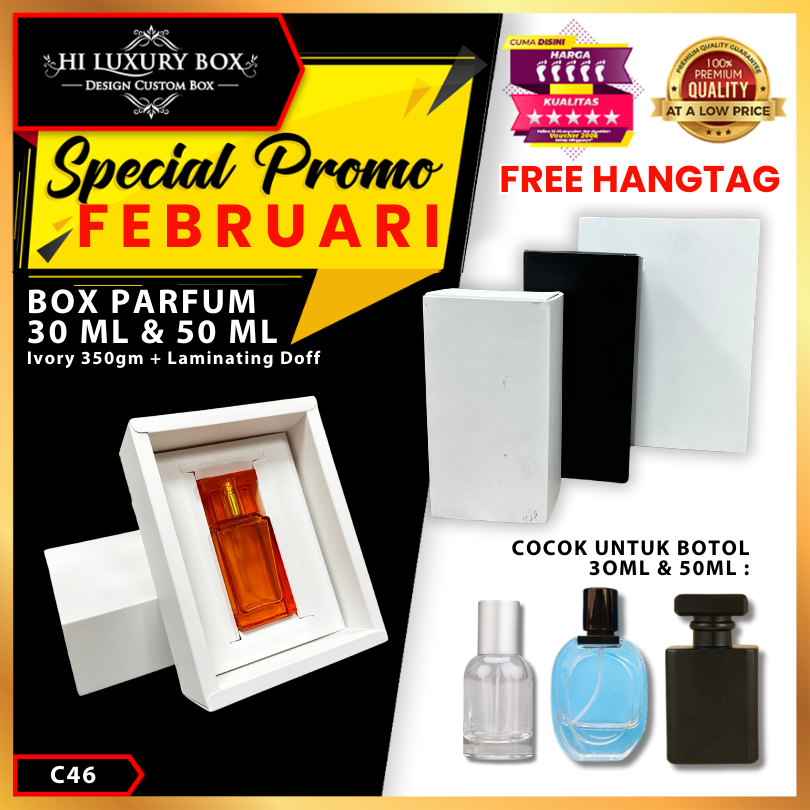 Box Parfum 30 ml / 50 ml | Sliding Box Parfum Lelabo | Polosan | C46