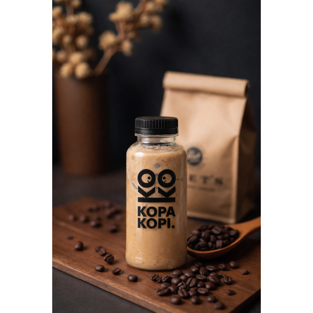 Kopi Gula Aren 250ml Botol | Kopi Susu Aren Kekinian | Minuman Kopi Siap Minum