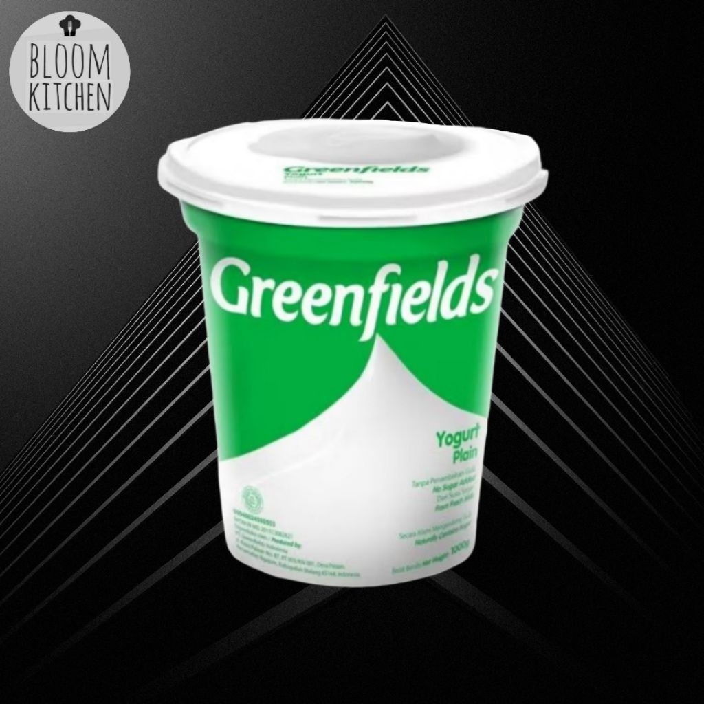 Greenfields yogurt 1 kg plain