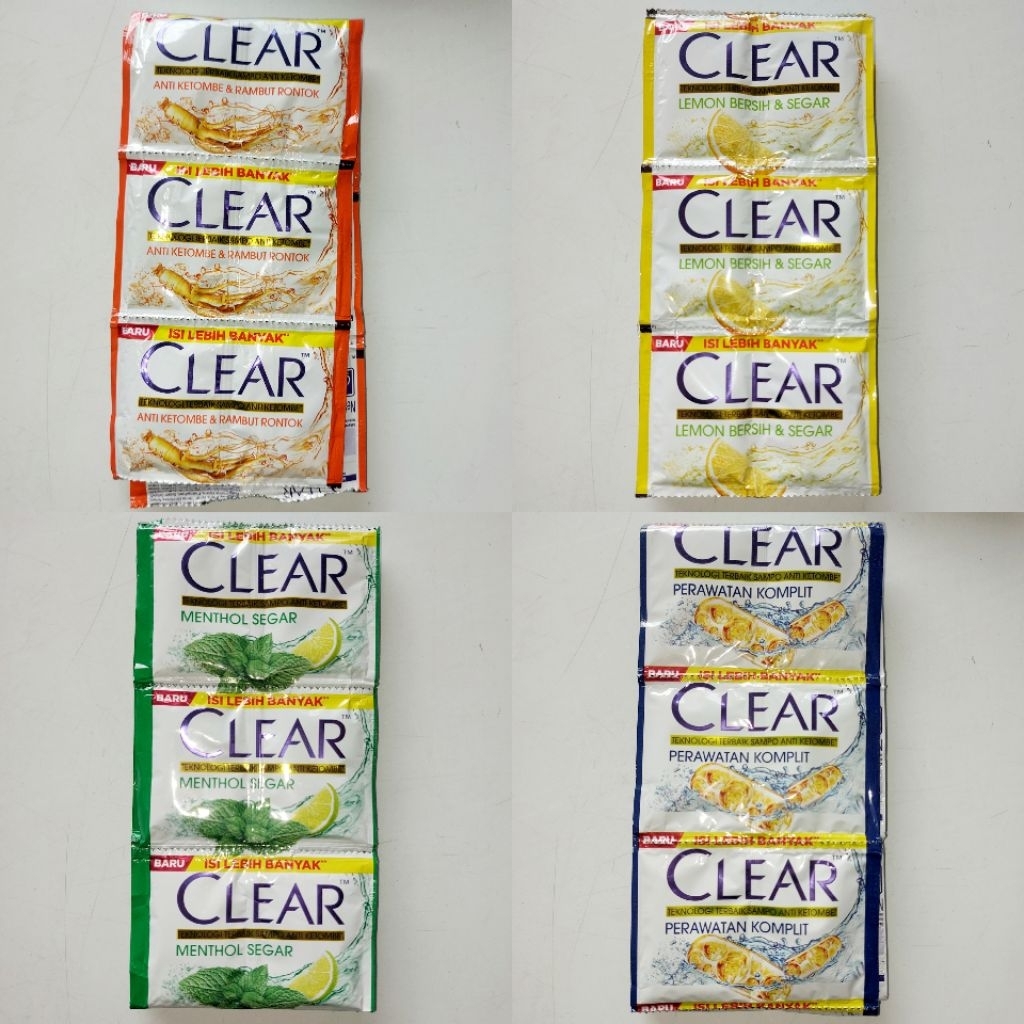CLEAR Shampoo sachet
