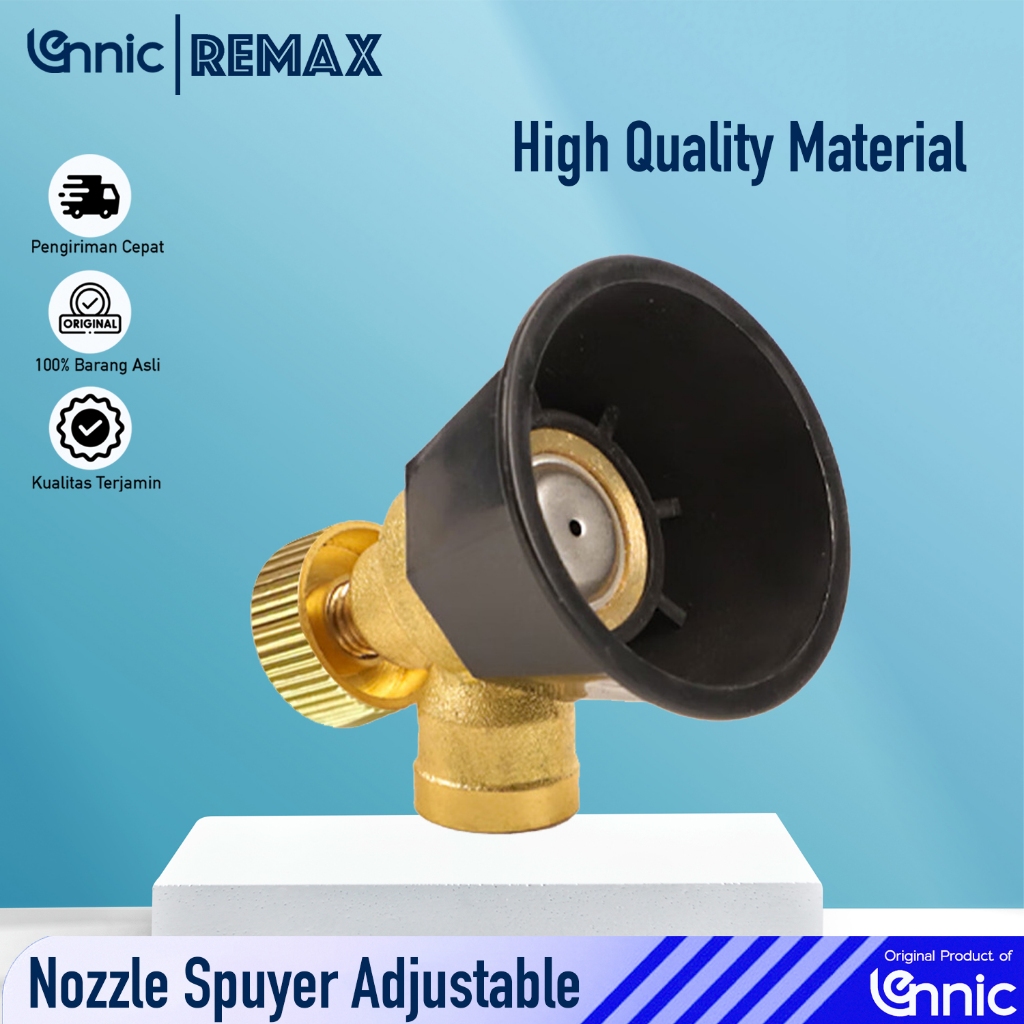 Nozzle Spuyer Adjustable/ Nozzle / Spuyer / Ujung Semprotan Sprayer Elektrik Kuningan