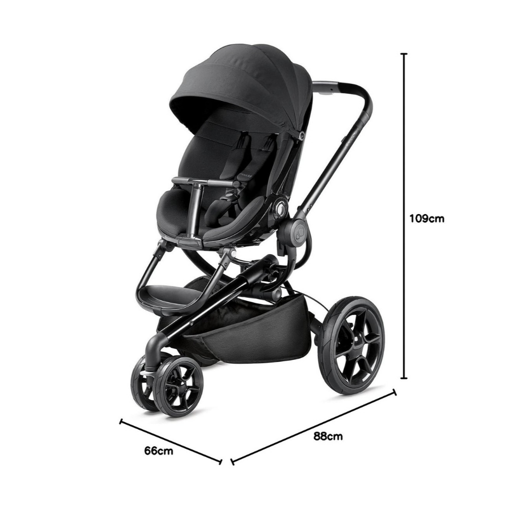 [NO NEGO] Stroller Quinny Moodd Black Devotion Original Preloved Dorongan Bayi Quinny