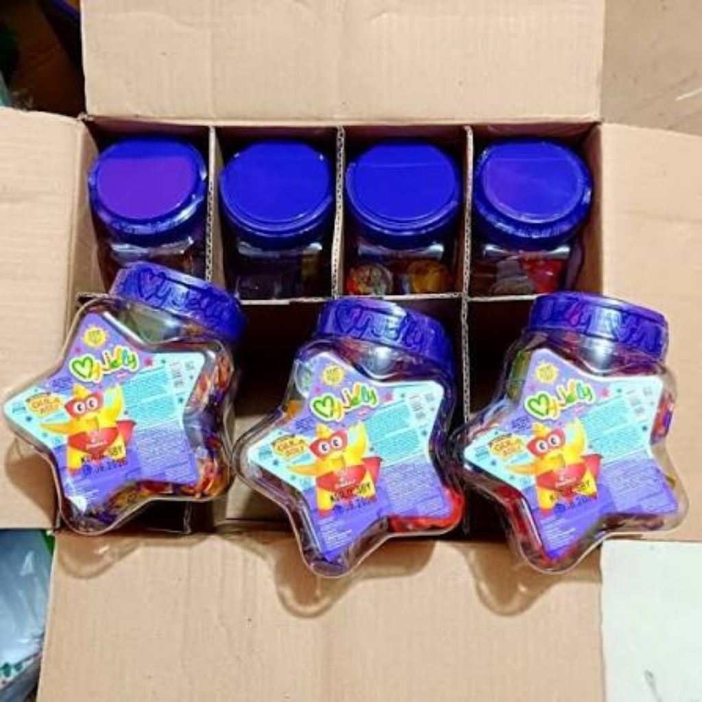 my jelly toples bintang 1 dus isi 8