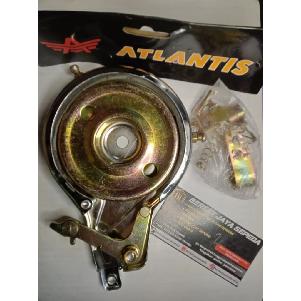 Rem Tromol Sepeda Dewasa 90mm DAN 70mm Merk Atlantis / Rem Tromol Sepeda / Pirodo / Teromol / Trombo