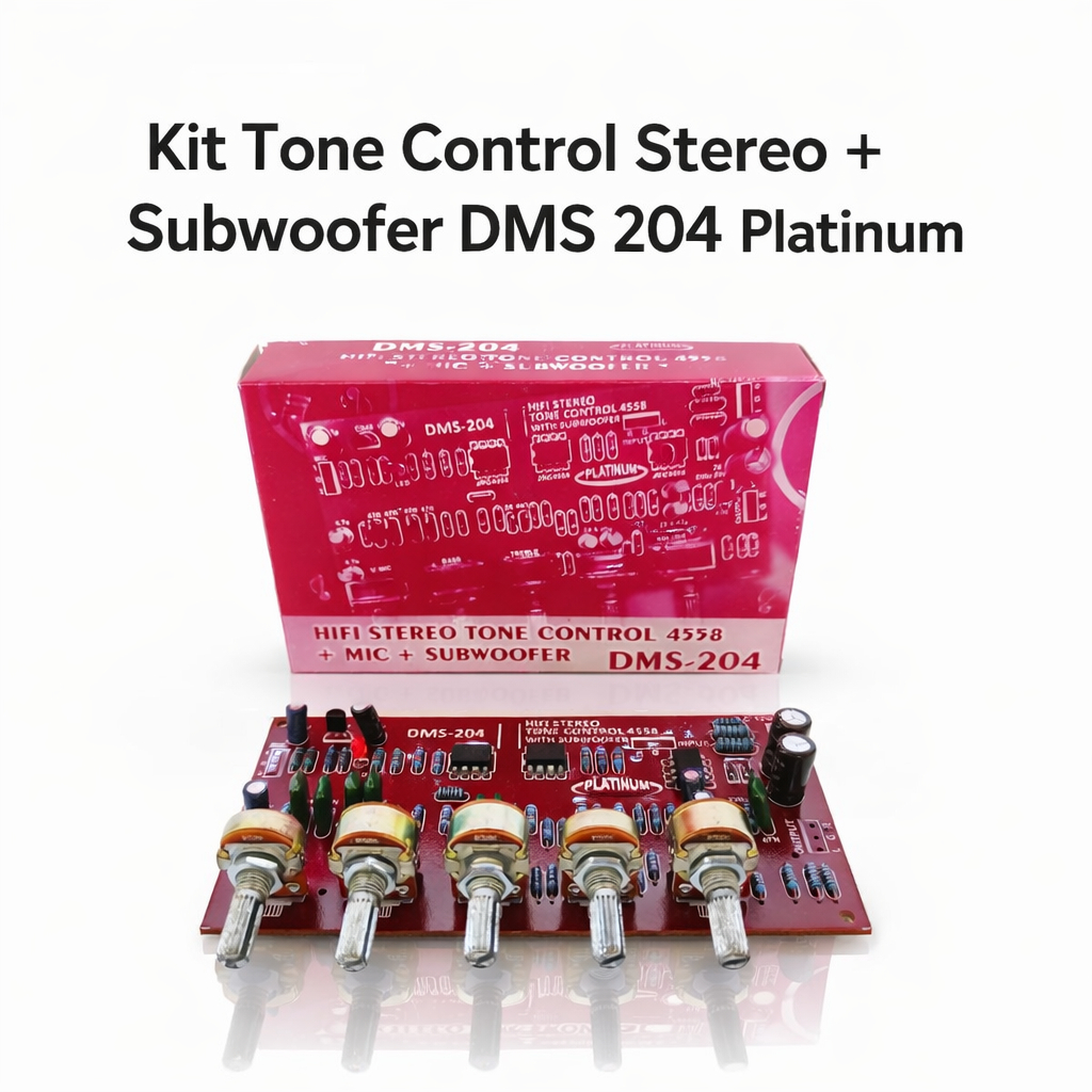 Kit Tone Control Stereo + Subwofer DMS 204 Platinum / Kit Tone Subwofer DMS204 Stereo