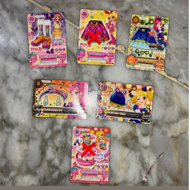 Aikatsu card Japan edition