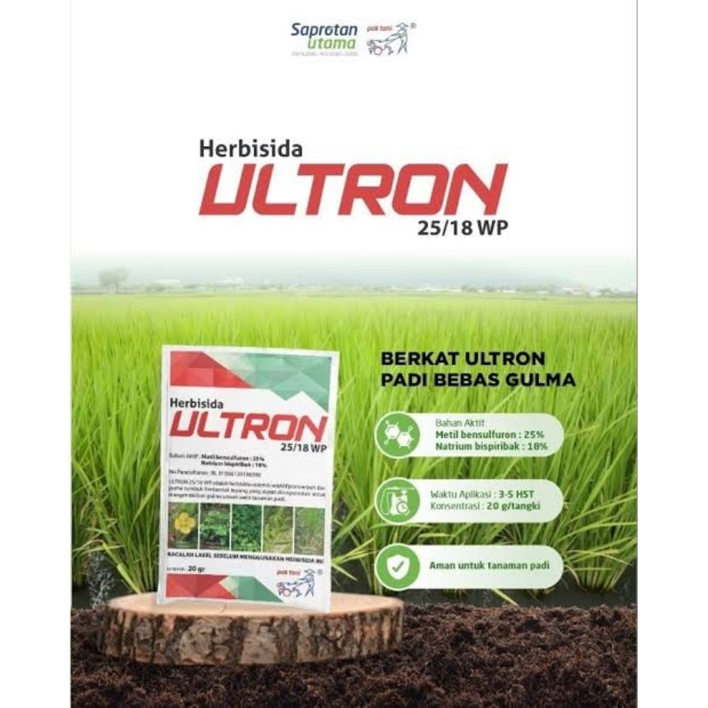 herbisida ultron 20 gram