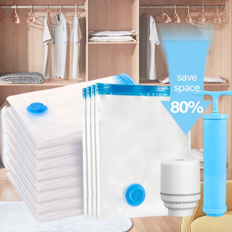 Plastik Vacuum Baju  Travel Packing  Plastik Ziplock  Vacuum Baju Traveling  Plastik Packing Baju Da