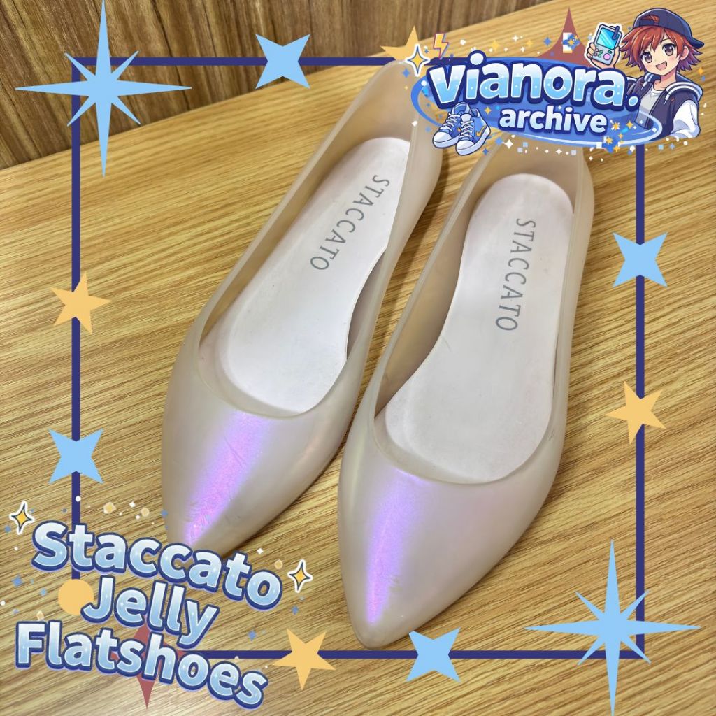 PRELOVED | Staccato Jelly Flatshoes