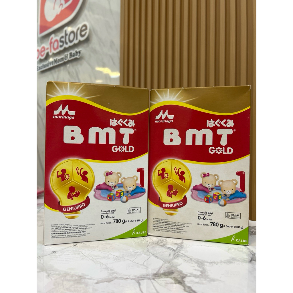 Susu Formula Morinaga BMT Gold untuk Bayi 0-6 Bulan 780gr