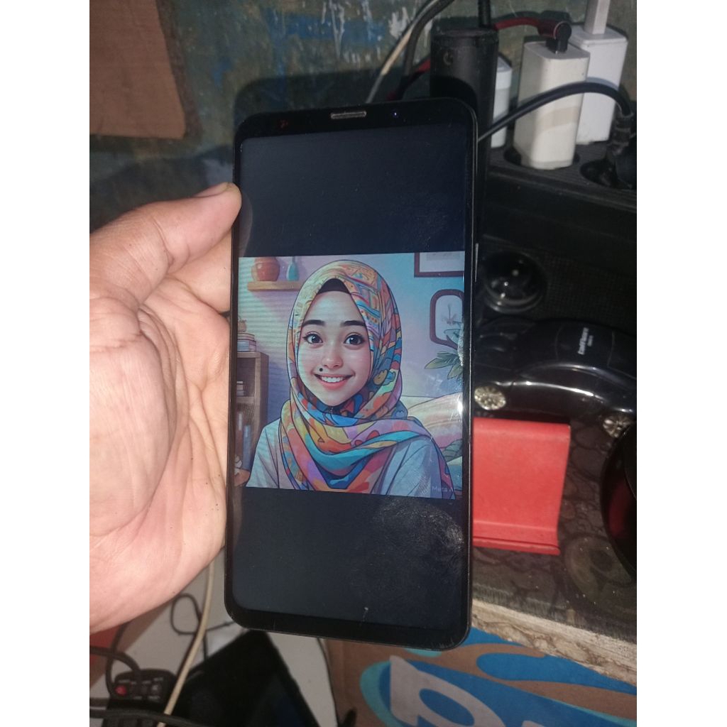 Samsung S9 plus 6/128 minus layar sama kamera blur db dan Samsung dex bonus mouse blutut/wireless