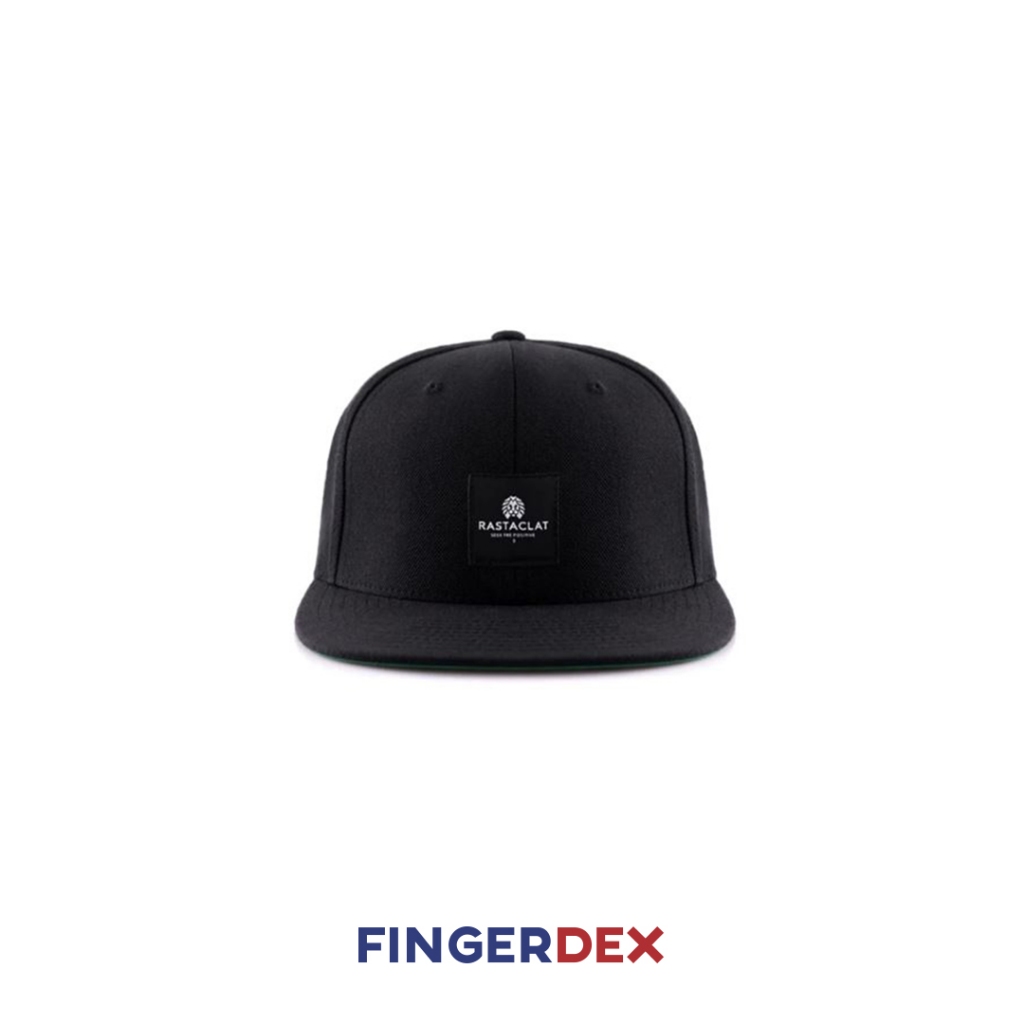 Rastaclat Hat : Snapback Cap - Black