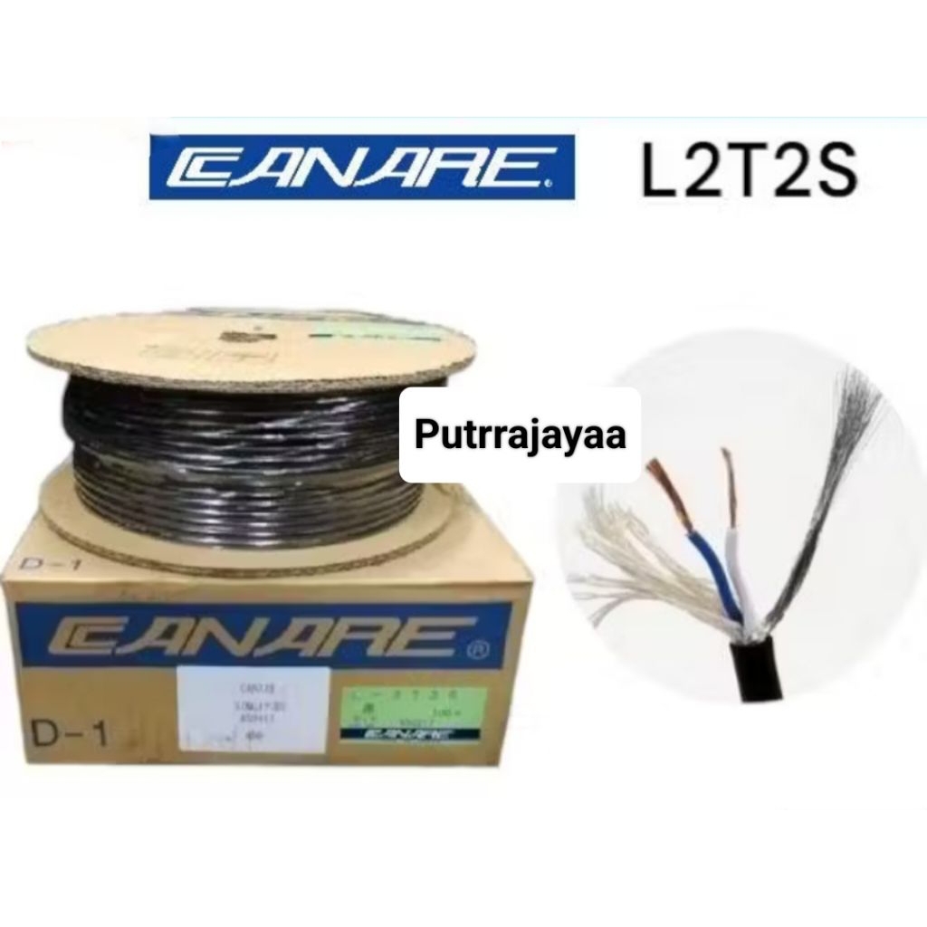Kabel Canare L2T-2S Japan Original ( 80 meter ) Kabel Audio Canare L2t-2s
