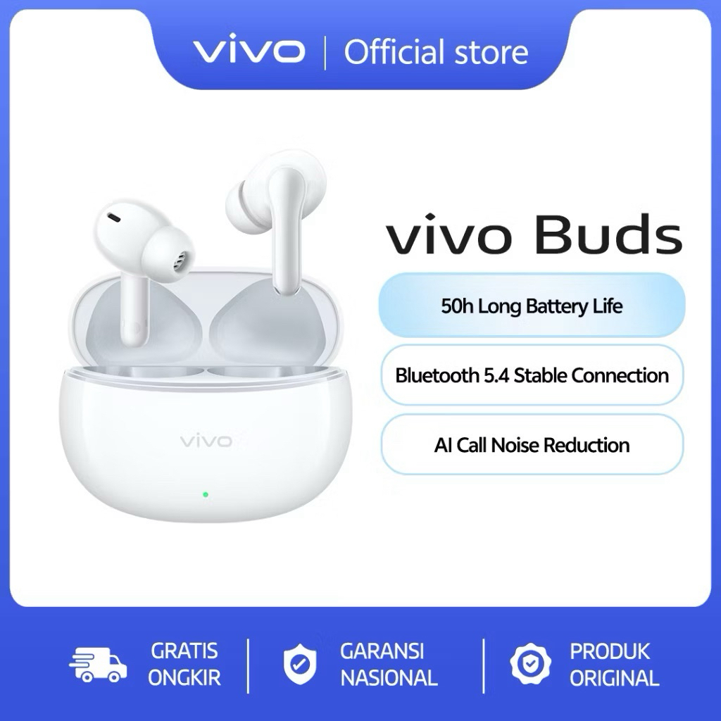 Tws Vivo Buds Original Garansi Resmi