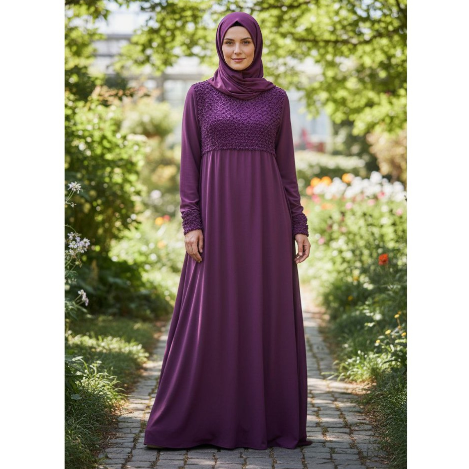 NAFA Collection | Dress cantik bahan satin velvet