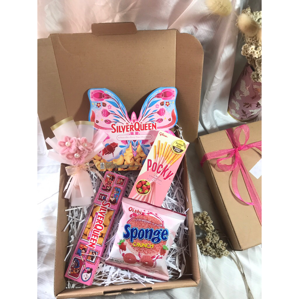 Hampers Valentine SilverQueen - Kado Valentine Coklat SilverQueen Spesial Hari Kasih Sayang