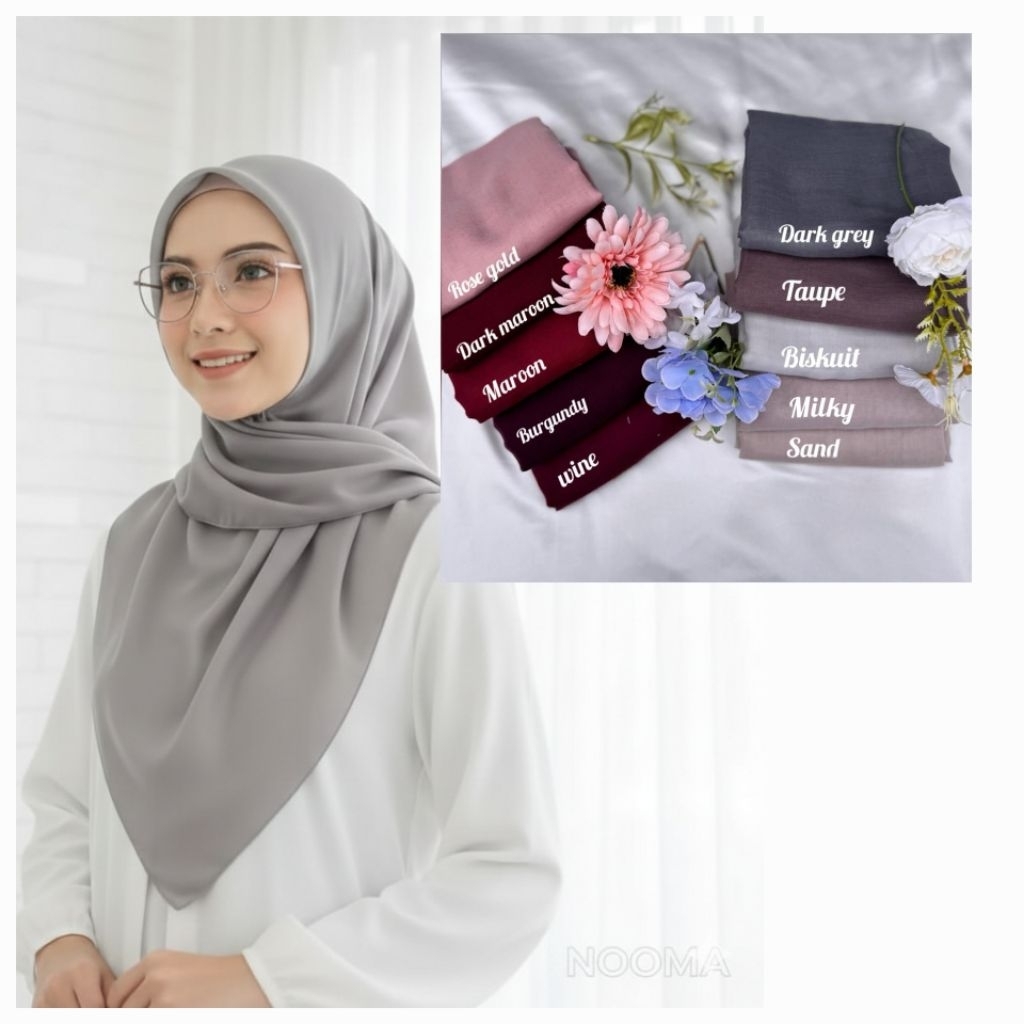KERUDUNG SEGI EMPAT // HIJAB SEGI EMPAT PREMIUM // HIJAB SEGI EMPAT // KERUDUNG SEGI EMPAT // JILBAB