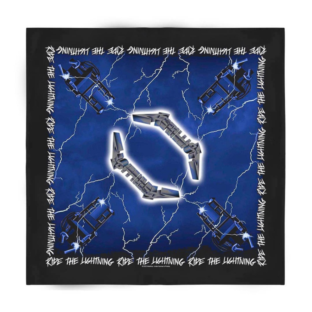 Metallica - Ride The Lightning Bandana