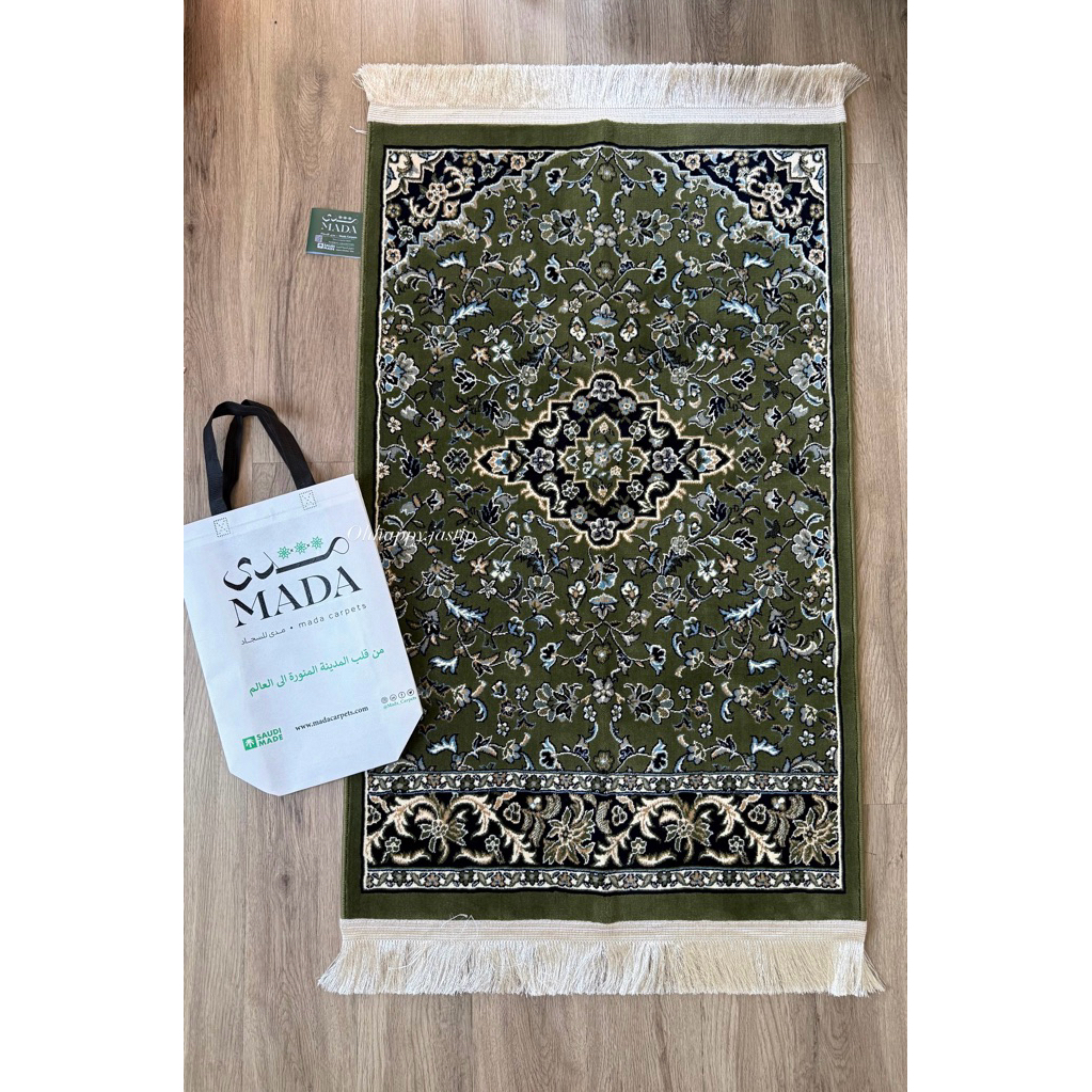 sajadah Mada original asli madinah size normal tebal 8mm sajadah madinah nabawi sajadah raudah rawda