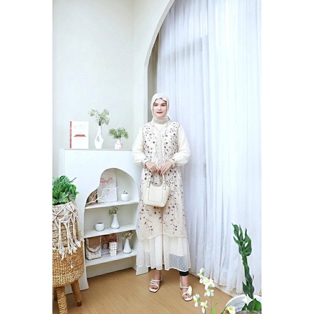 Mallafashion—Madamemalla Ailee PO 2001 Gamis Brukat Tille  210126