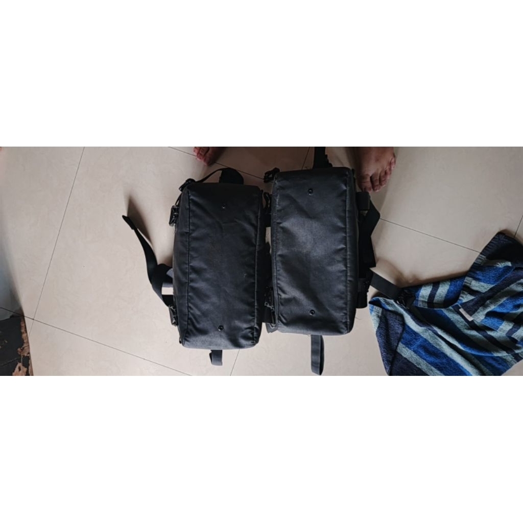 sidebag/tas samping motor touring eiger trax wpl 1.1