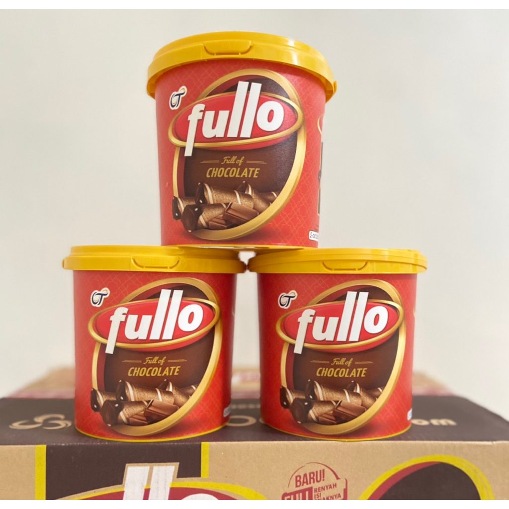 FULLO JAR - Fullo Toples Rasa Coklat dan Vanilla exp 2027